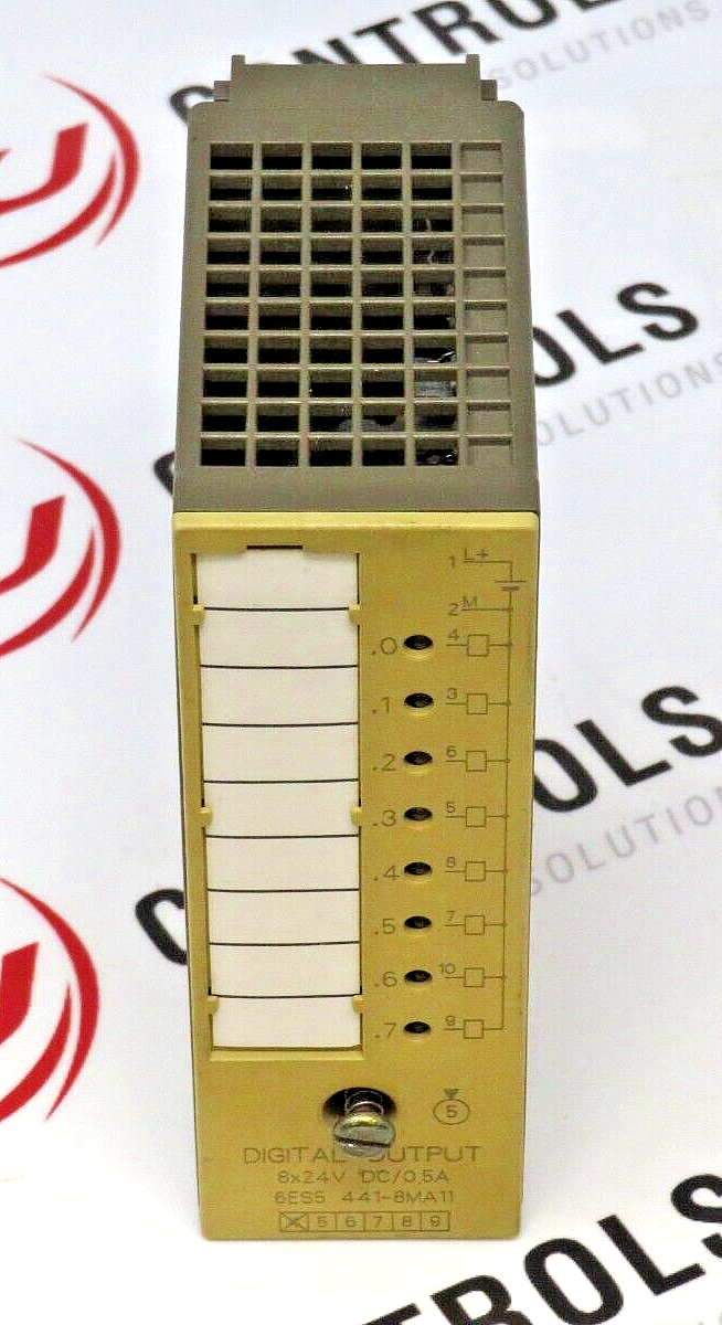Siemens 6ES5 441-8MA11 SIMATIC S5 8-Point Digital Output Module