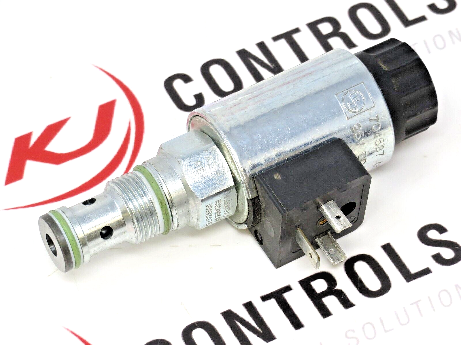 Bosch Rexroth 704587 96V DC Solenoid Valve 4-Way CETOP 3 Hydraulic Control