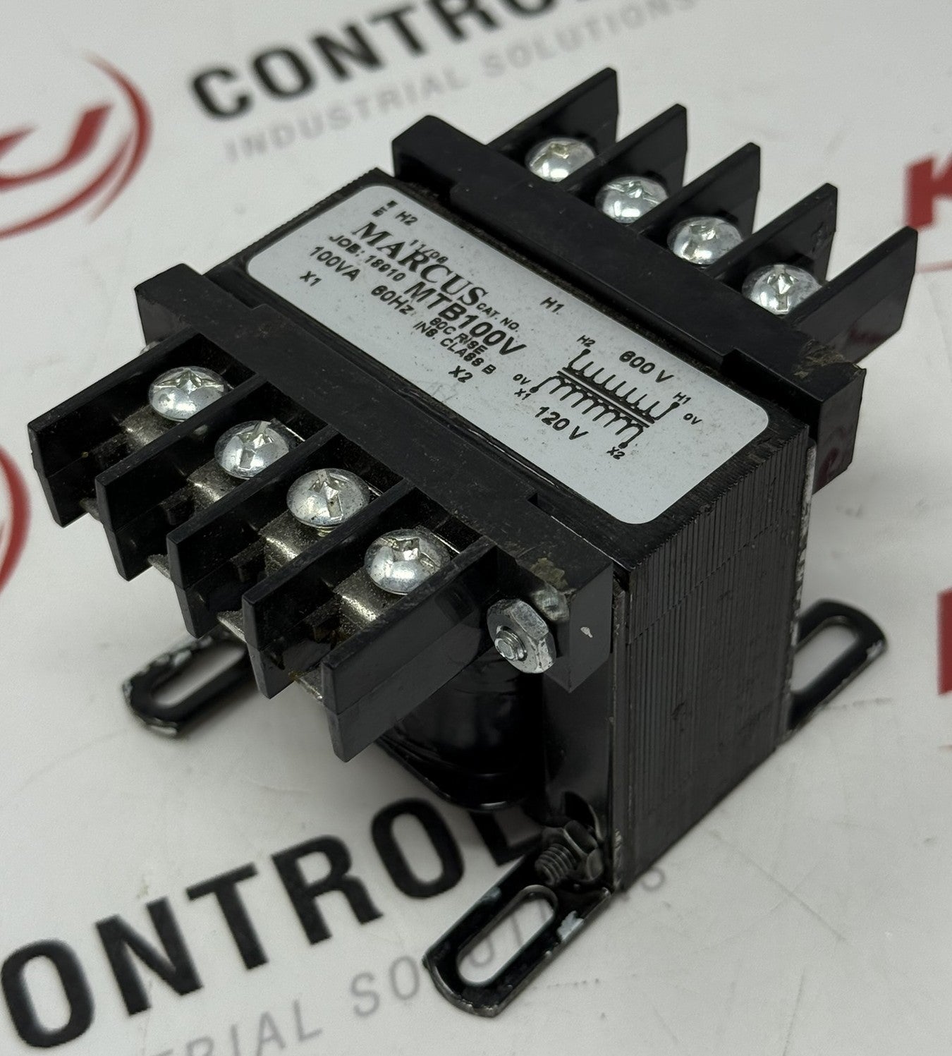 Marcus MTB100V Control Transformer 100VA 600V/120V1
