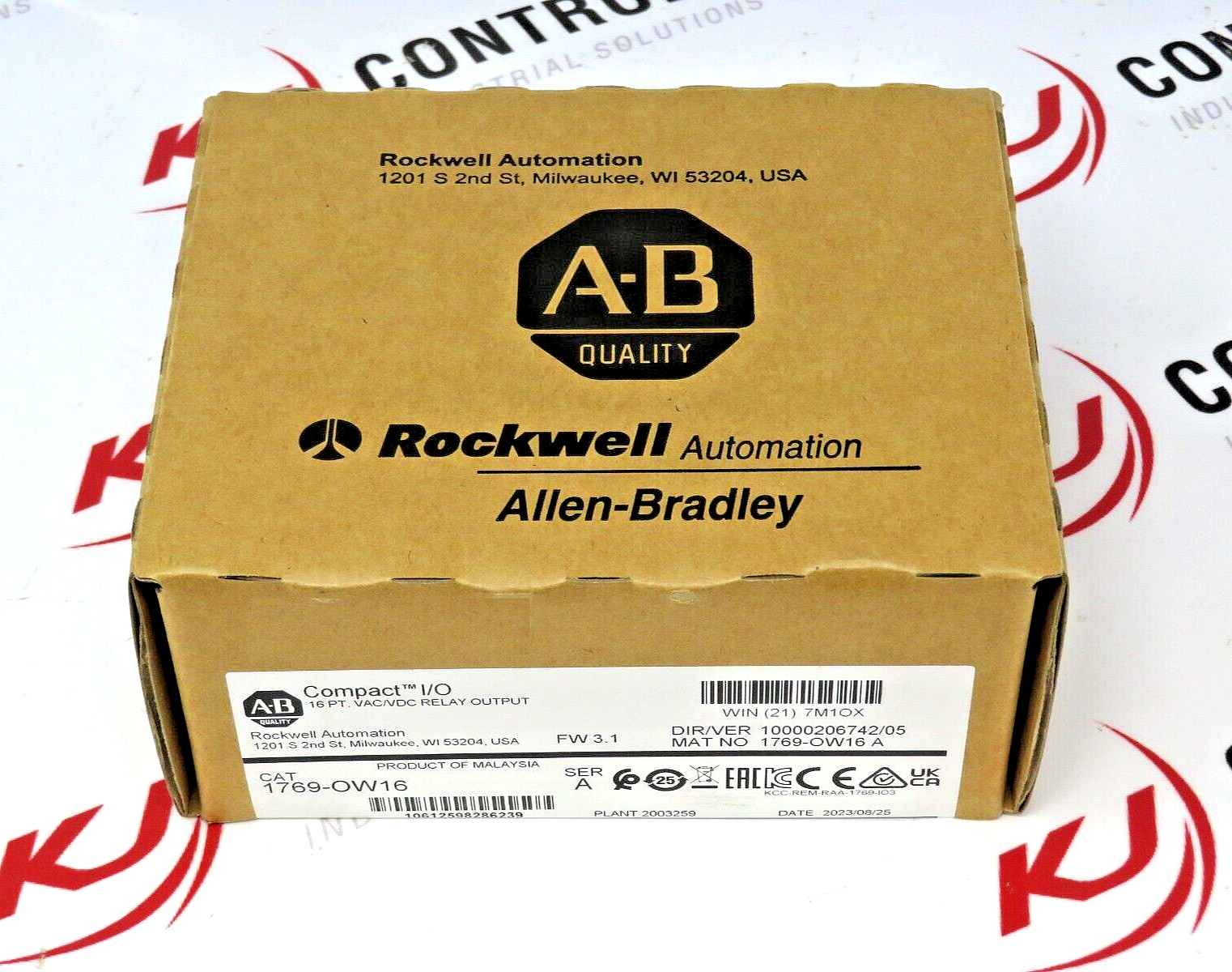 Allen-Bradley 1769-OW16 Compact I/O 16 Point VAC/VDC Relay Output Module