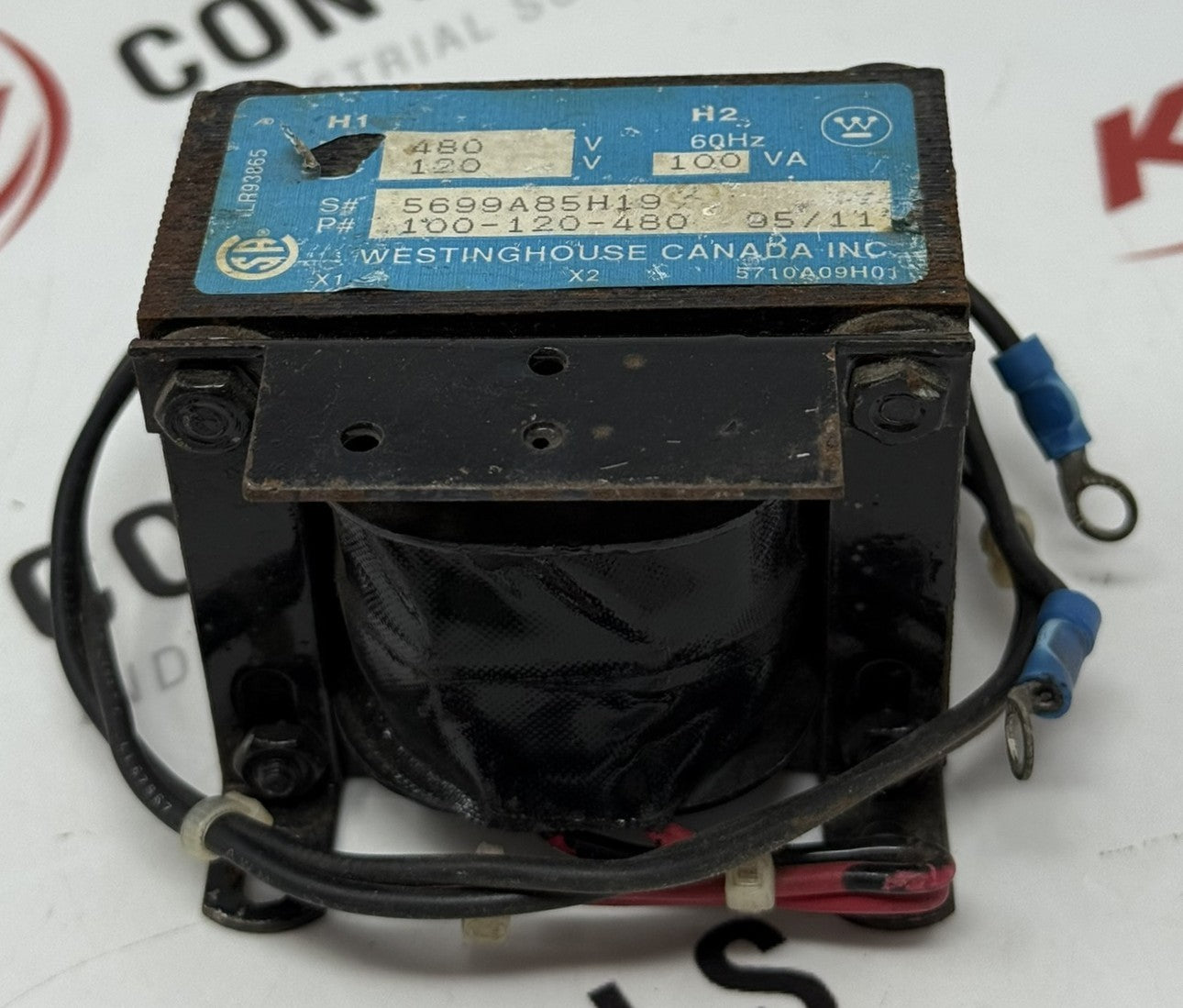 Westinghouse 5699A85H19 Industrial Control Transformer 100 VA0