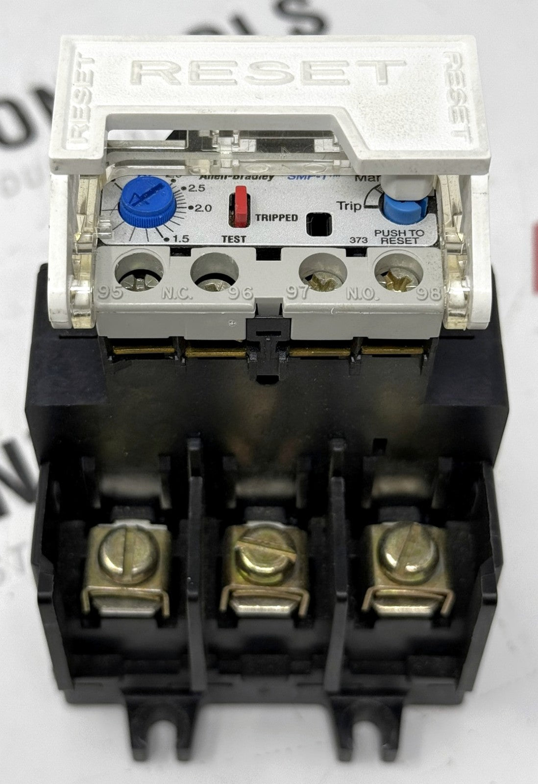 Allen-Bradley 592-A2DA SMP-1 Overload Relay 1-2.9A0