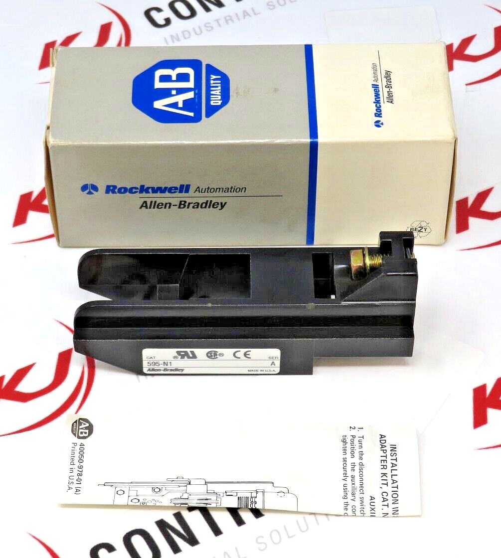 Allen-Bradley 595-N1 Adapter Kit for 200A & 400A Disconnect Switches Aux Contact