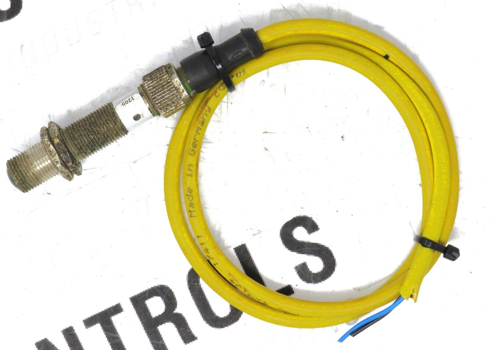 Telco LR-110L-TB58-J Light Receiver Sensor 12x58mm Tubular J-Plug Nickel0
