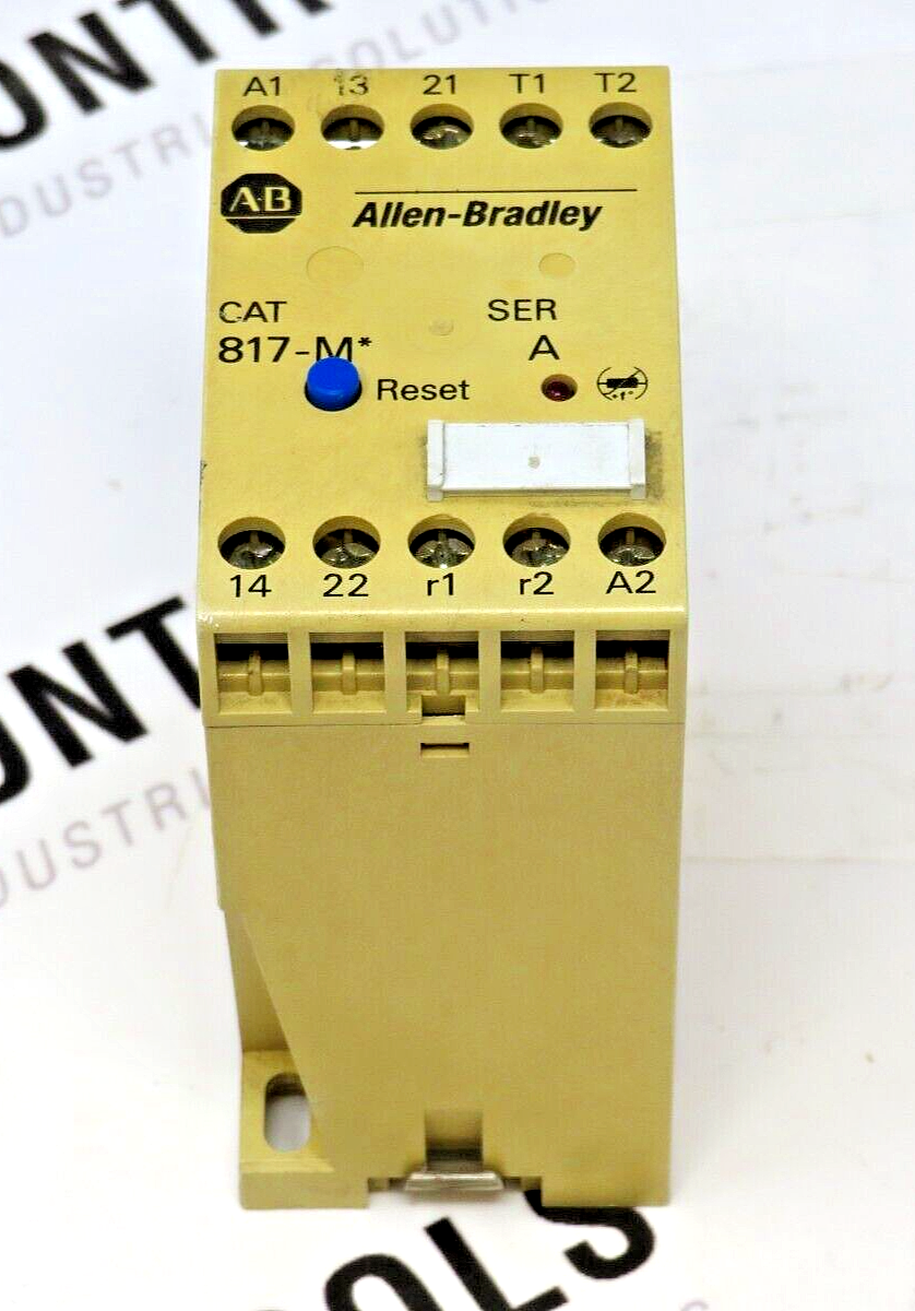 Allen-Bradley 817-MD 110 VAC 50/60 HZ Thermistor Control Module