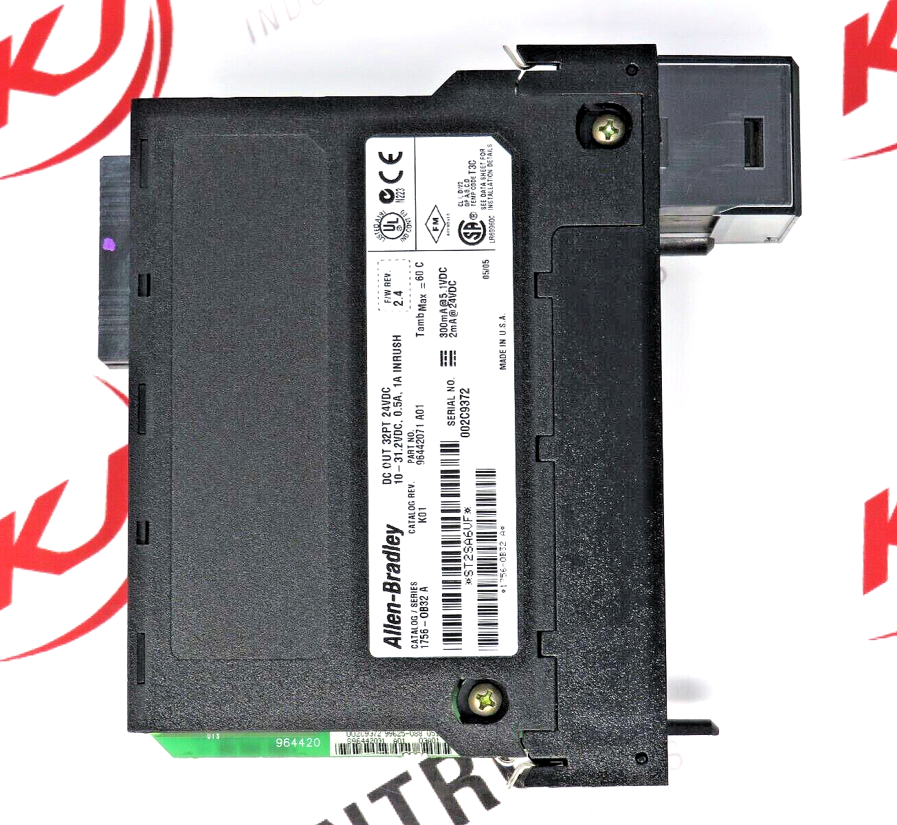 Allen-Bradley 1756-OB32 ControlLogix 32-Point 12/24V DC Digital Output Module