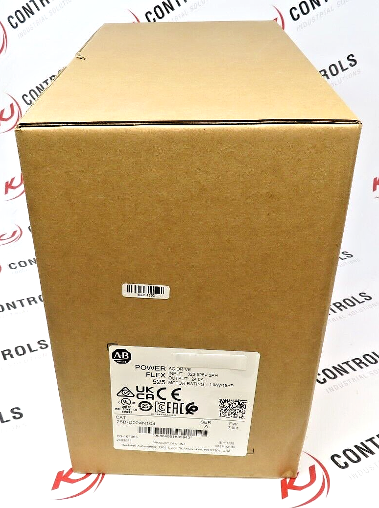 Allen-Bradley 25B-D024N104 PowerFlex 525 11kW 15HP AC Drive
