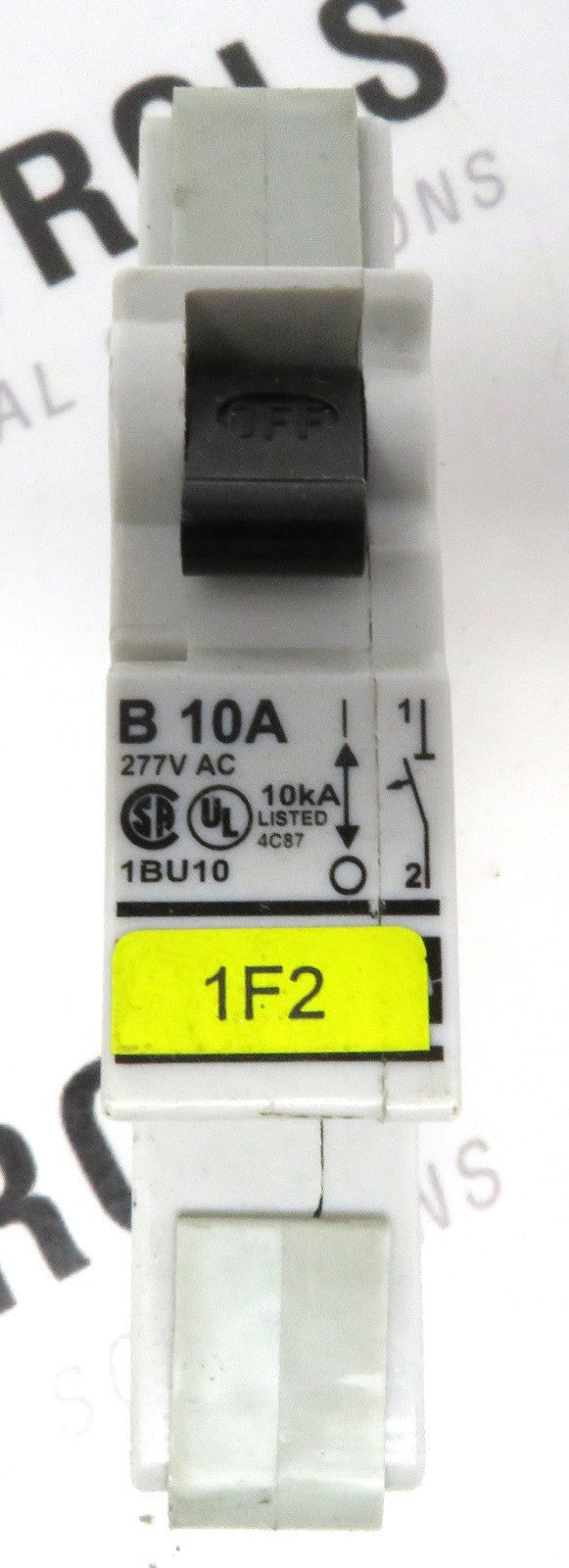 ABL Sursum 1BU10 Circuit Breaker 10A 1P 277V AC B-Curve DIN Rail2