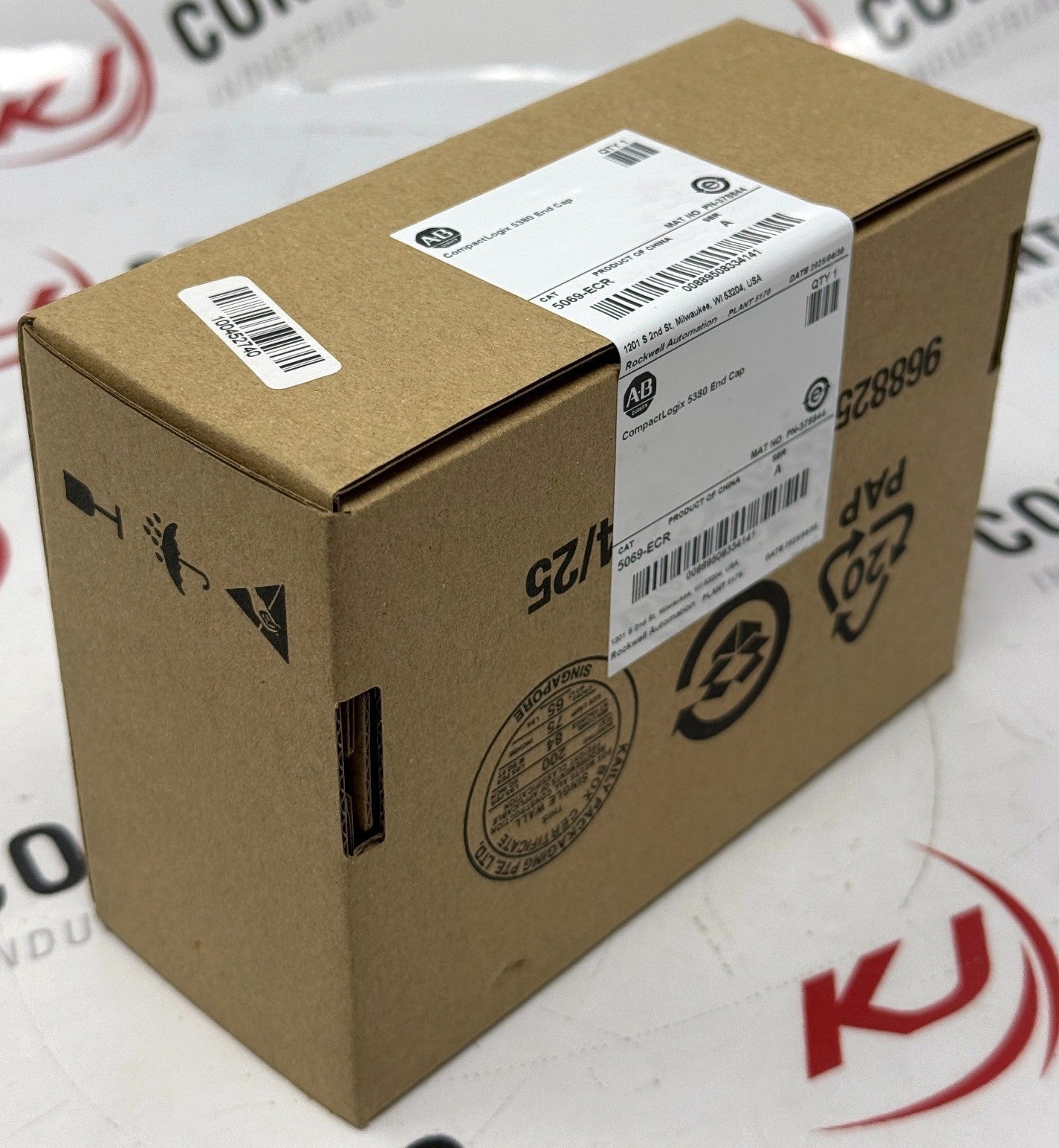 Allen-Bradley 5069-ECR CompactLogix 5380 End Cap Terminator (Boxed)1