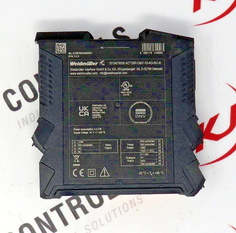 Weidmüller ACT20P-CMT-10-AO-RC-S Current Measuring Transducer