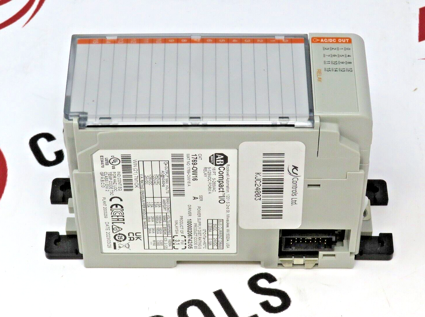 Allen-Bradley 1769-OW16 Compact I/O 16-Point Relay Output Module