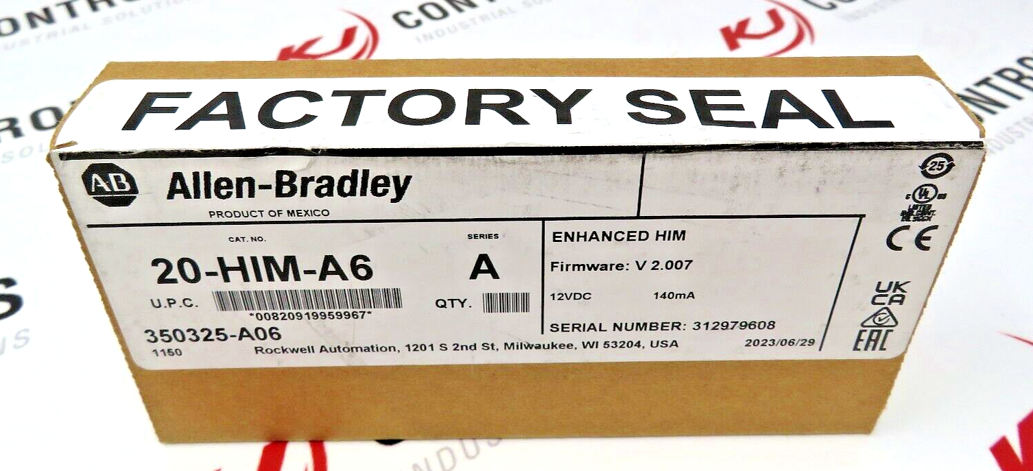Allen-Bradley 20-HIM-A6 Enhanced LCD Human Interface Module With Numeric Keypad