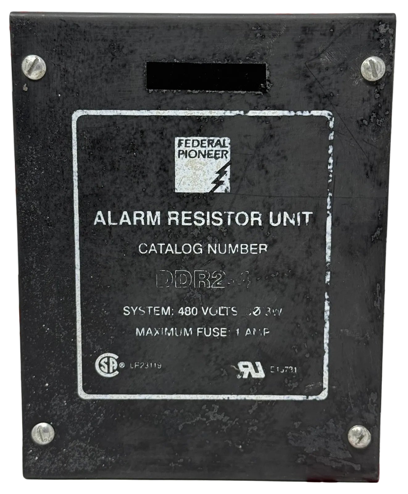 Federal Pioneer DDR2-4 Alarm Resistor Unit0