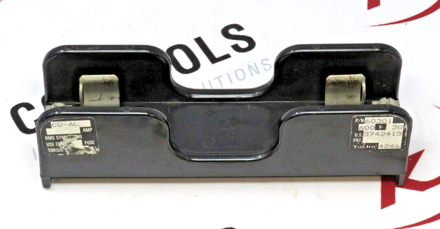 Taylor Fuse 60301 1-Pole 30A 600V Fuse Block Holder