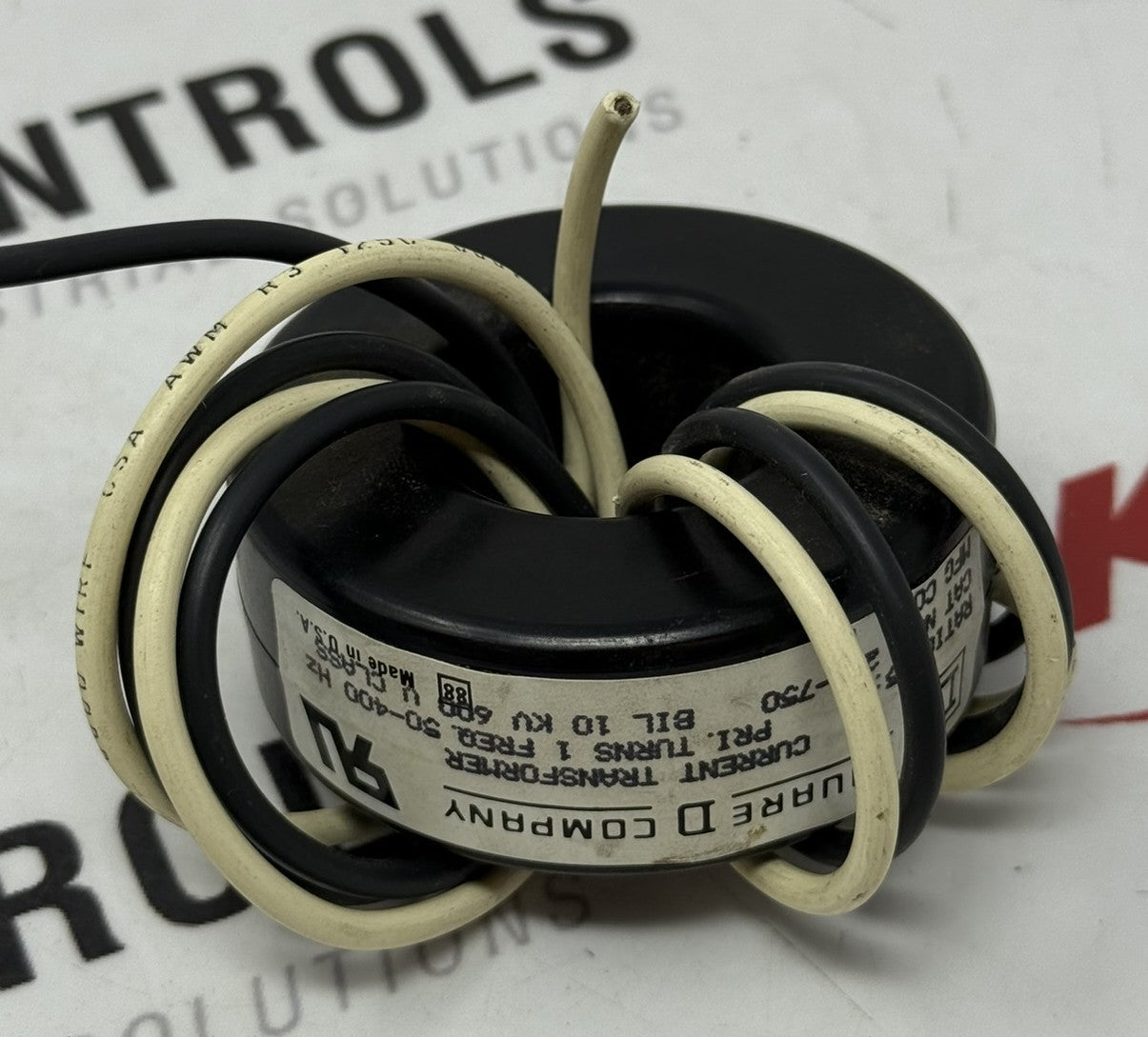 Square D 2NR750 Current Transformer 75:5 Ratio 600V1