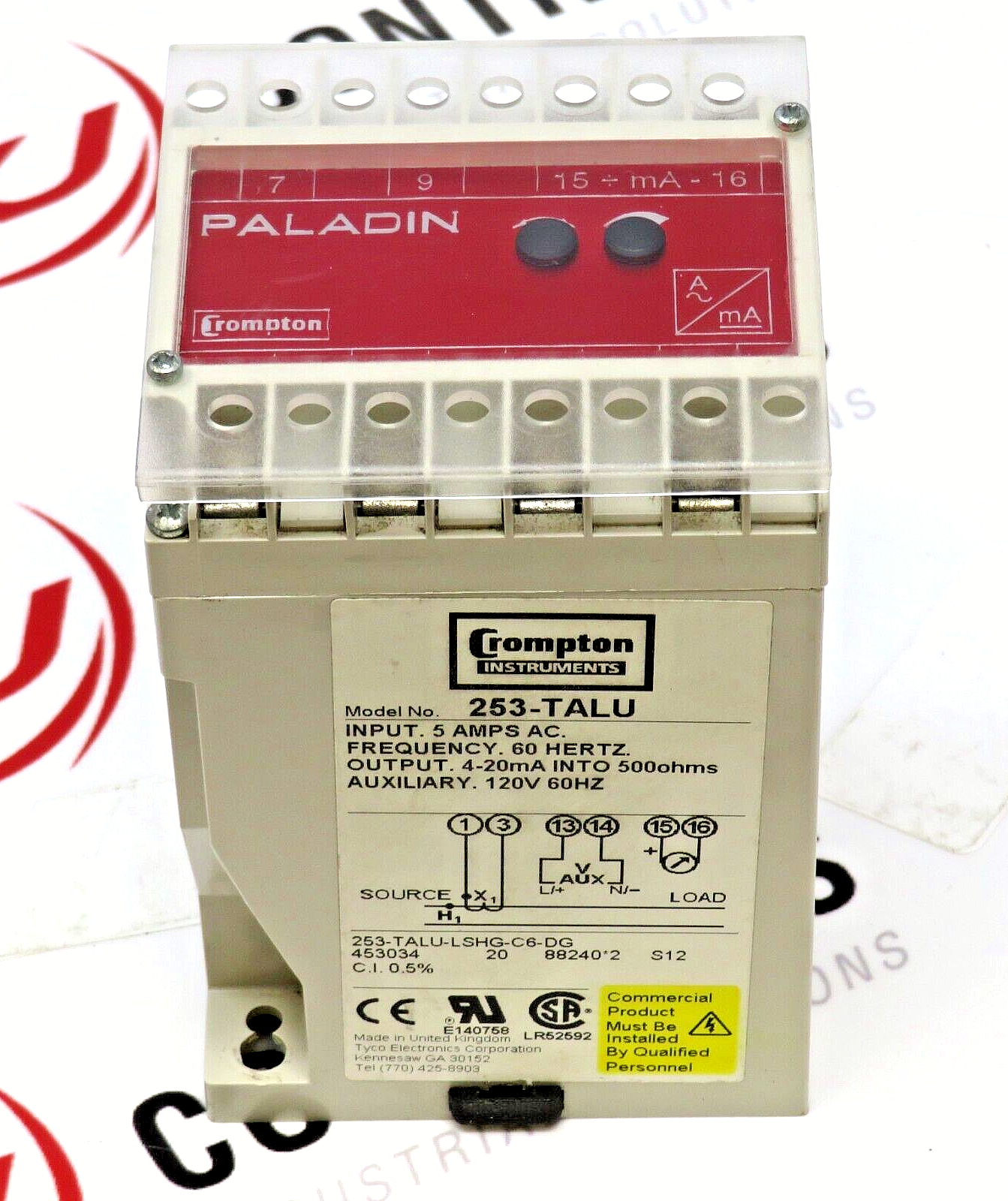 Crompton Instruments 253-TALU-LSHG-C6-DG Paladin AC Current Transducer