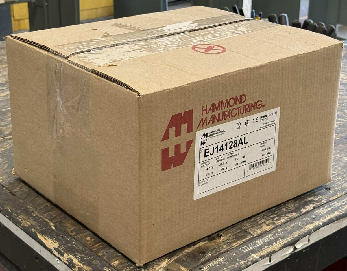 Hammond EJ14128AL Type 4X Aluminum Junction Box1