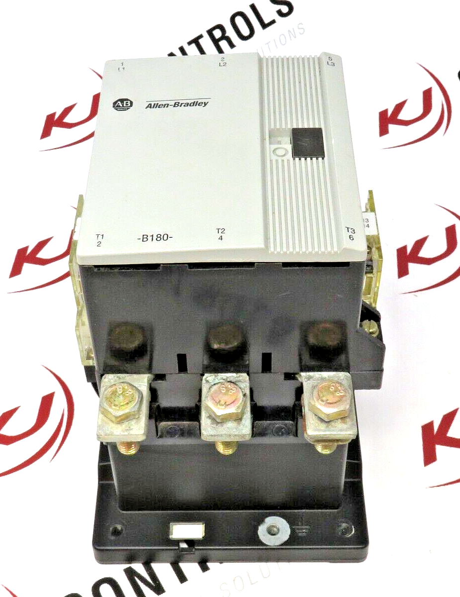 Allen-Bradley 100-B180ND3 Contactor, 3-Pole, 120V Coil, 180A, 600V