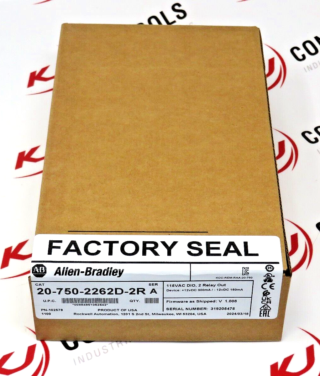 Allen-Bradley 20-750-2262D-2R I/O Module Option Kit For Powerflex 753/755 Drives