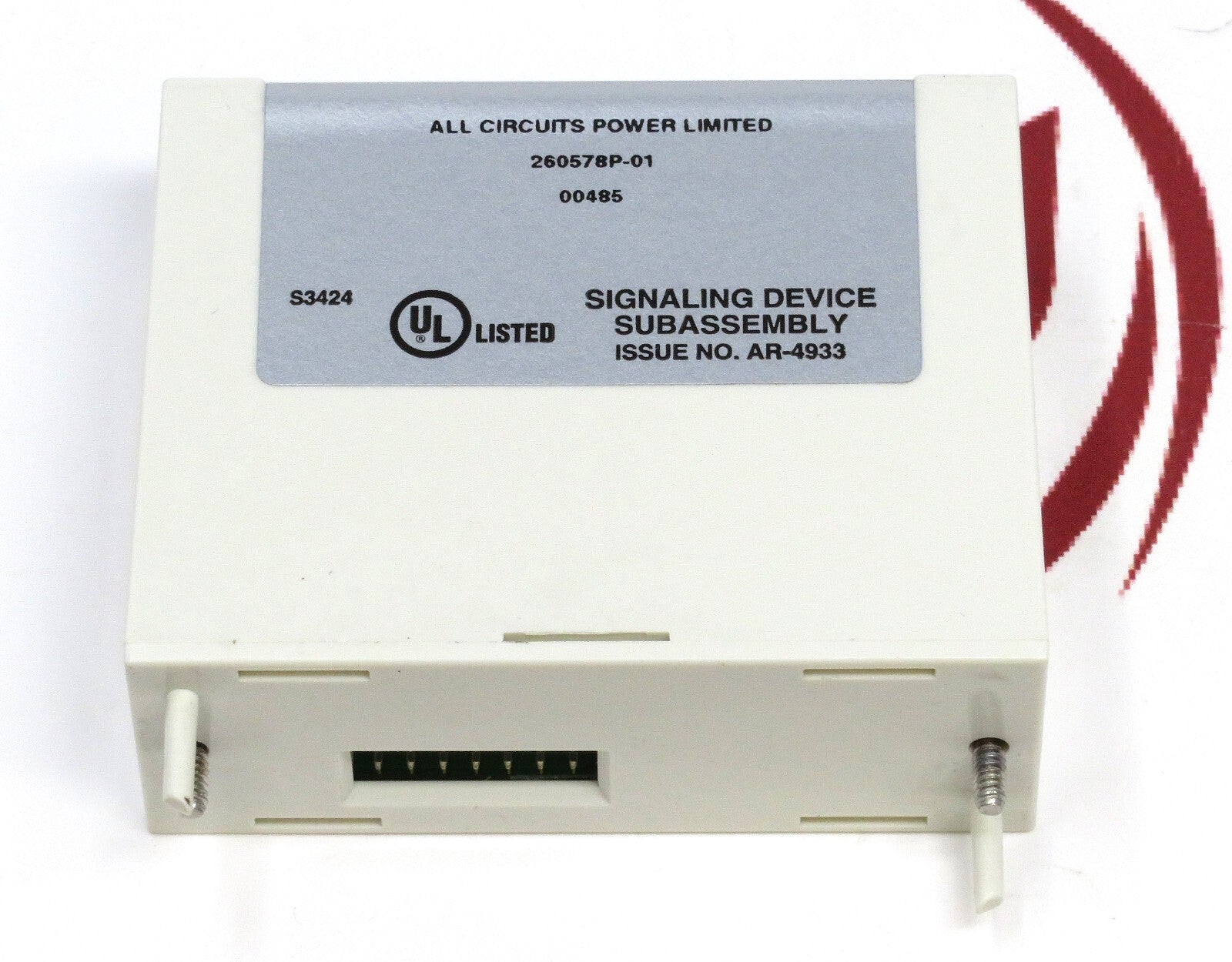 Edwards SIGA-MCR Fire Alarm Control Relay Module UIO Mount Form C1