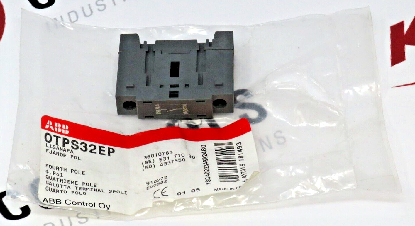 ABB OTPS32EP 32A Fourth Pole for OT16...32 Disconnectors ( ** No Barriers **)