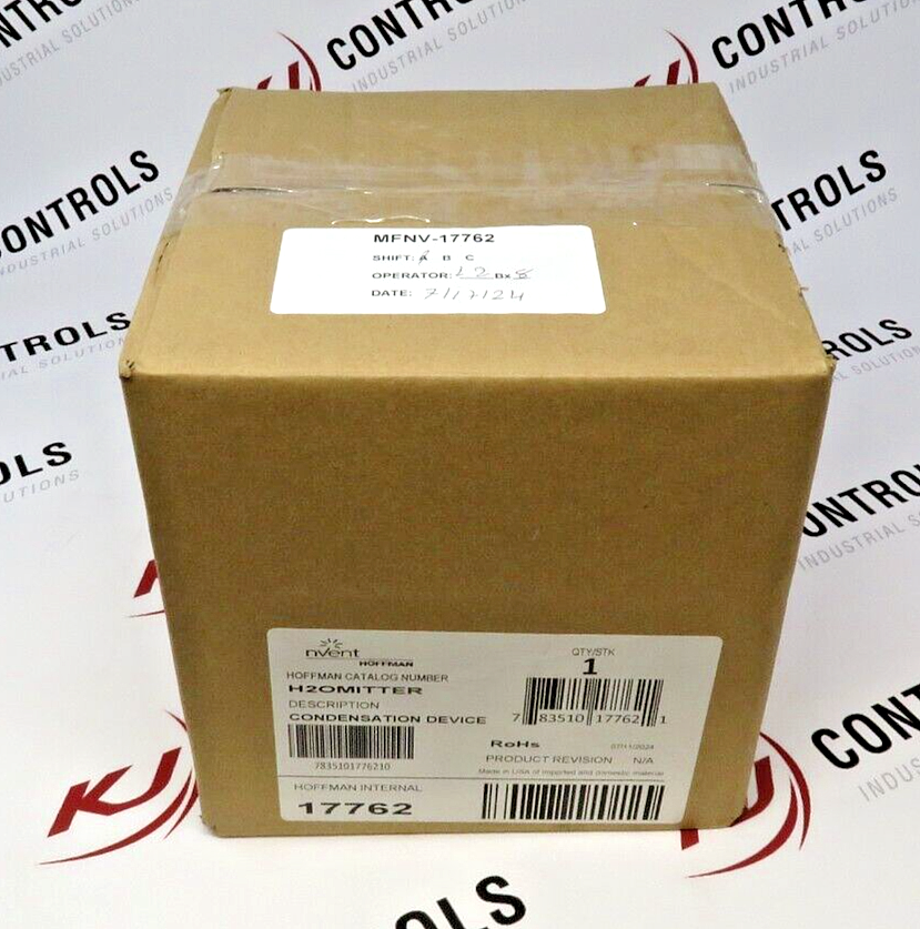 nVent HOFFMAN H2OMITTER Thermoelectric Dehumidifier, 24V DC, ABS, 6"x5.5"x5.75"