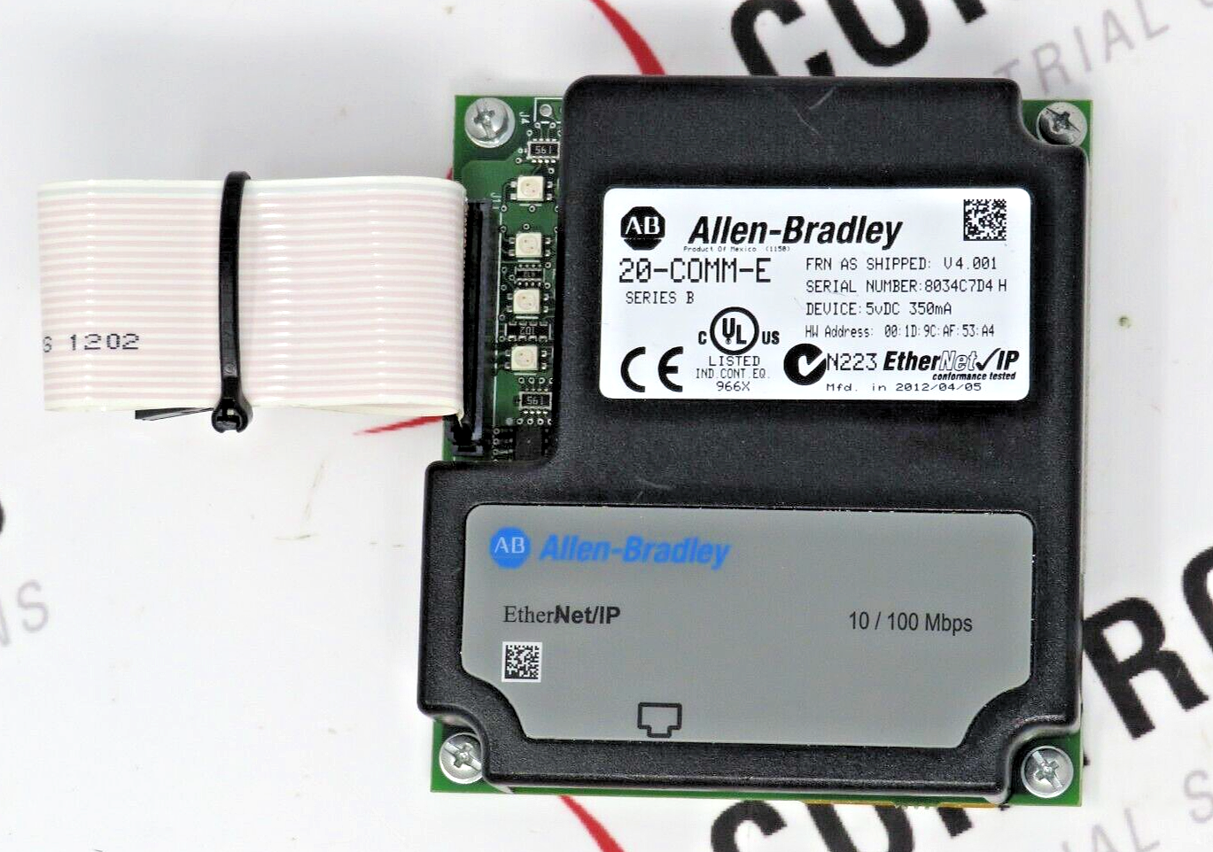 Allen-Bradley 20-COMM-E Series B, Ethernet/IP Communication Adapter