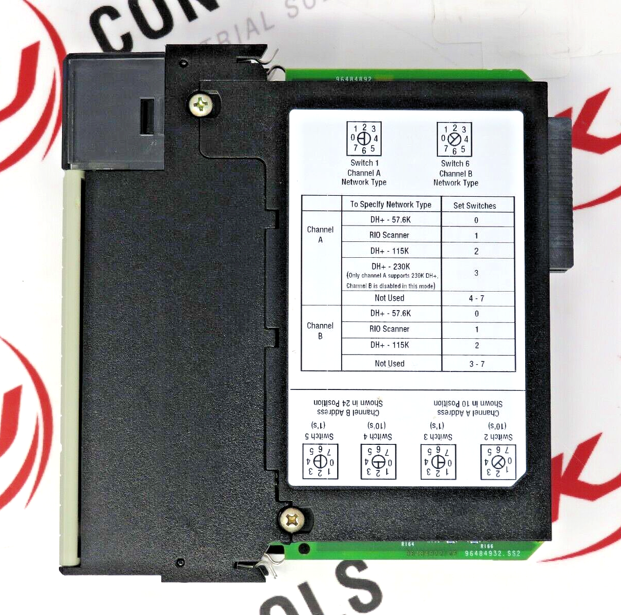 Allen-Bradley 1756-DHRIO ControlLogix Data Highway Plus/Remote I/O Communication
