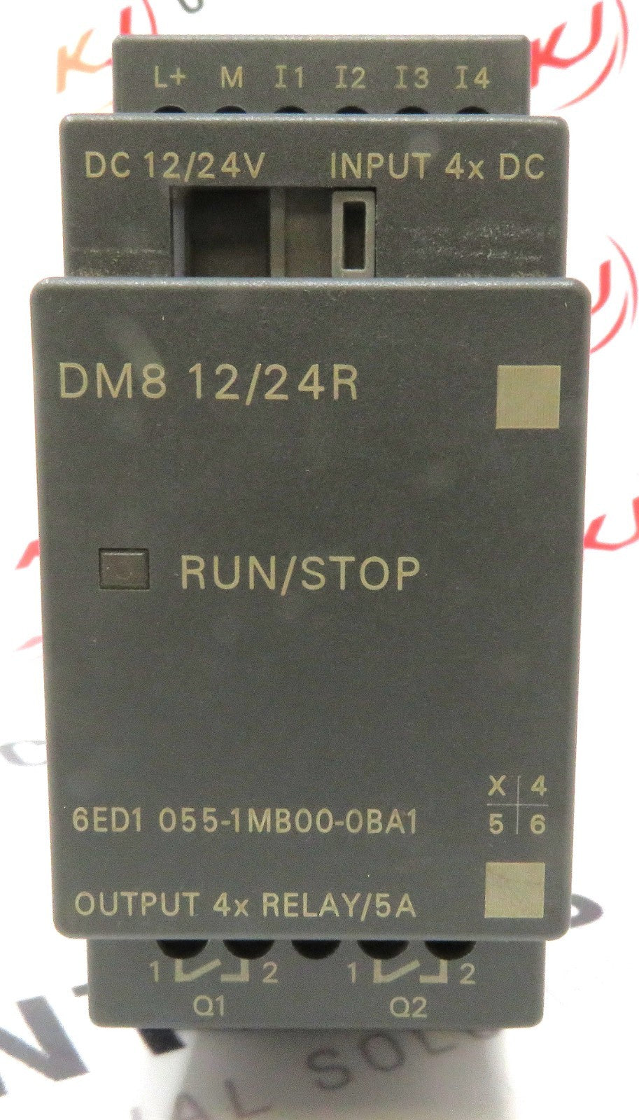 Siemens LOGO DM8 12 24R Expansion Module 4DI 4DO Relay 6ED1055-1MB00-0BA10