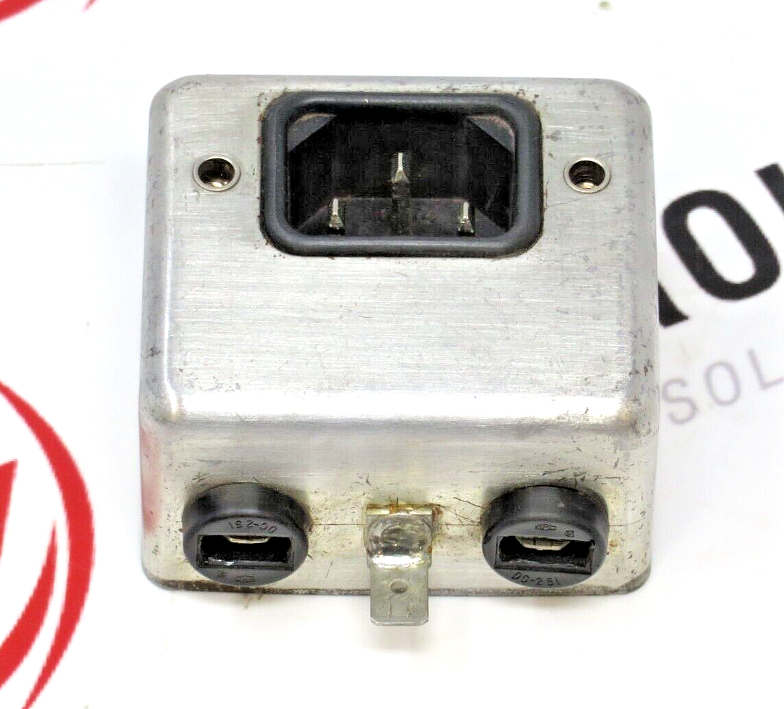 Tri-Mag Inc SF-1031 EMI RFI Filter 6A 250VAC 50/60Hz Chassis Mount Power Line