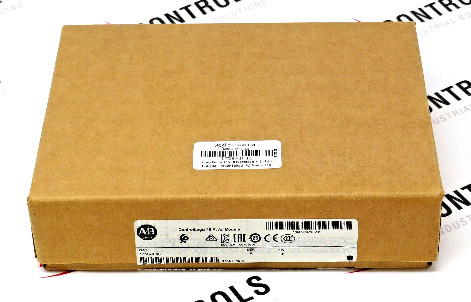 A シリアル Allen-Bradley 1756-IF16 ControlLogix 16-Point Analog Input Module (Ope