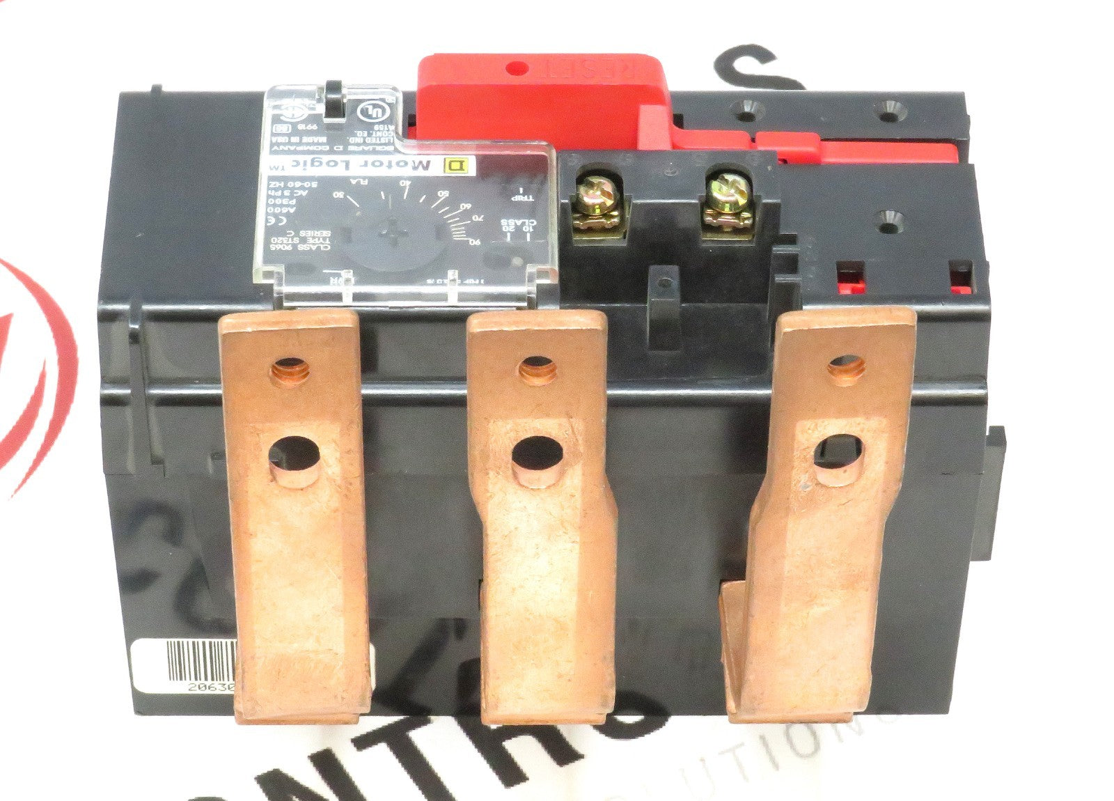 Schneider Square D 9065-ST320 Motor Logic Thermal Overload Relay 90A 600V1