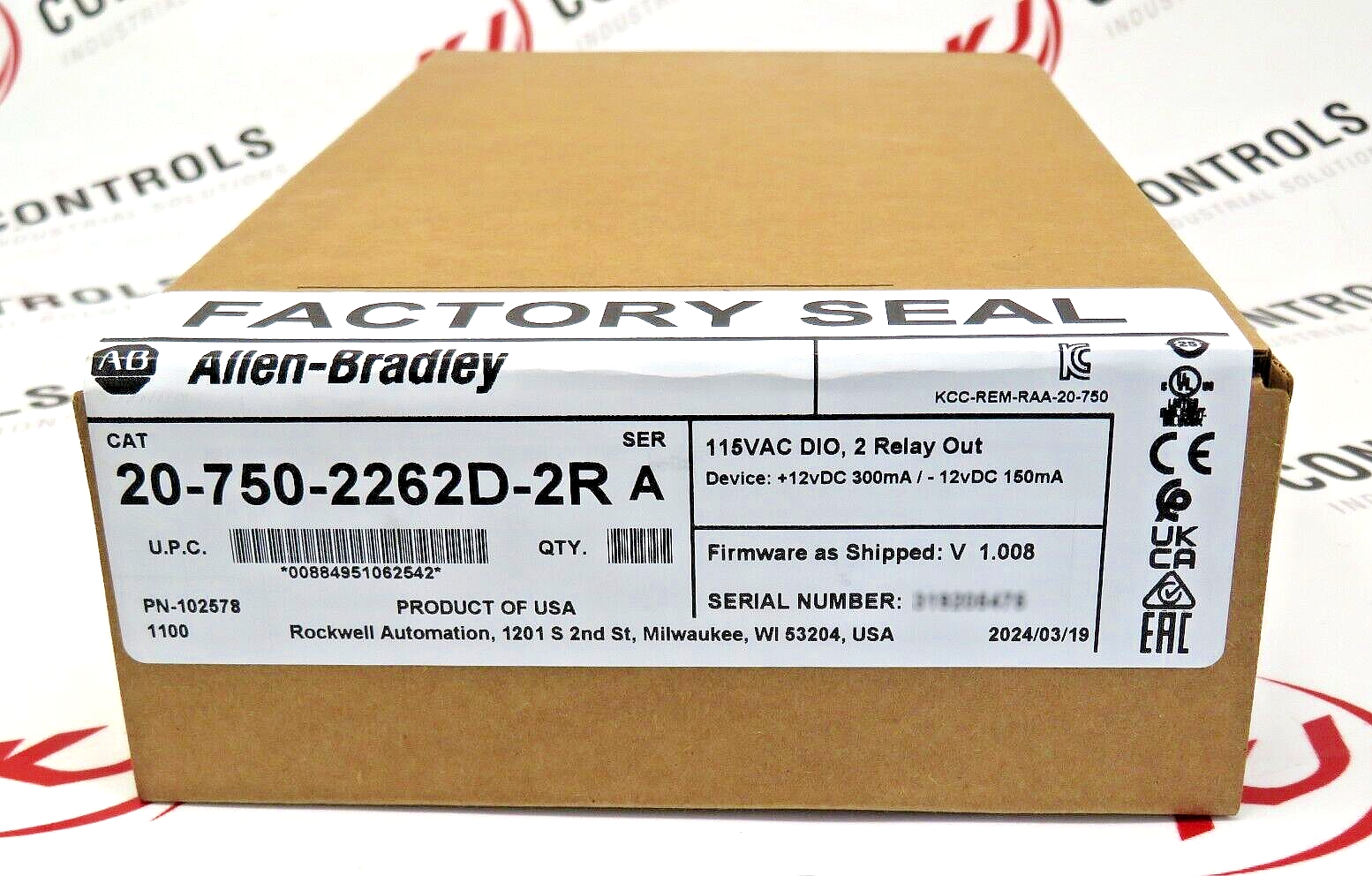 Allen-Bradley 20-750-2262D-2R PowerFlex 750-Series I/O Module