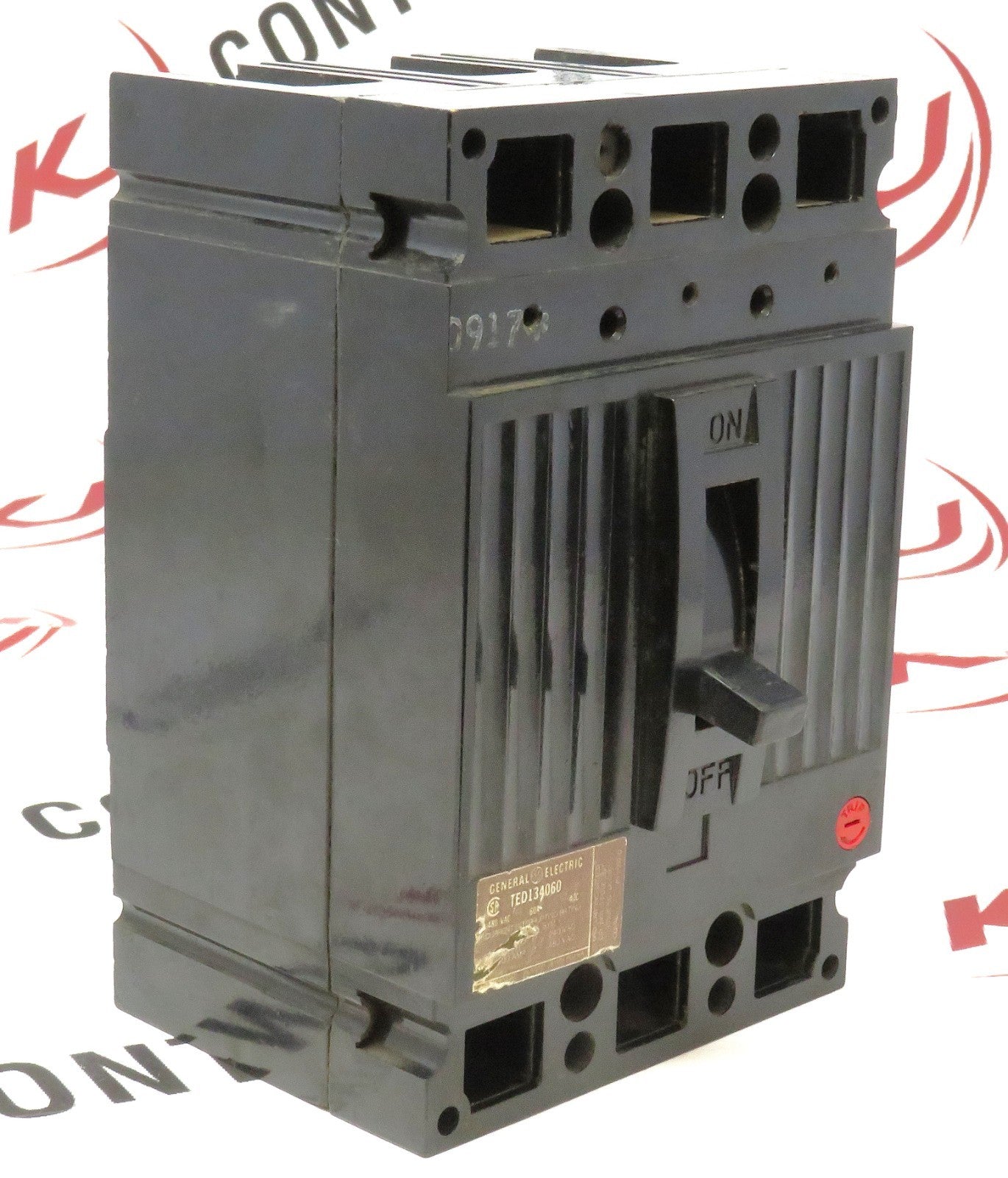 GE TED134060 Circuit Breaker 60A 3-Pole 480VAC Thermal Magnetic Bolt-On1