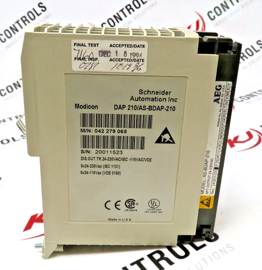 Schneider Electric Modicon AEG AS-BDAP-210 Digital Output Module