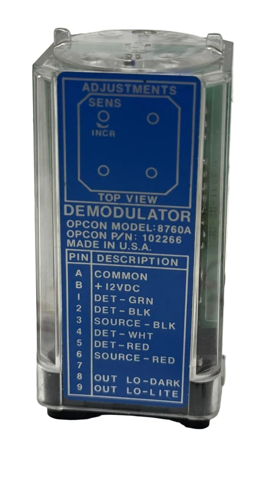 Eaton Cutler-Hammer 8760A-6501 Photoelectric Sensor Control Module 12VDC4