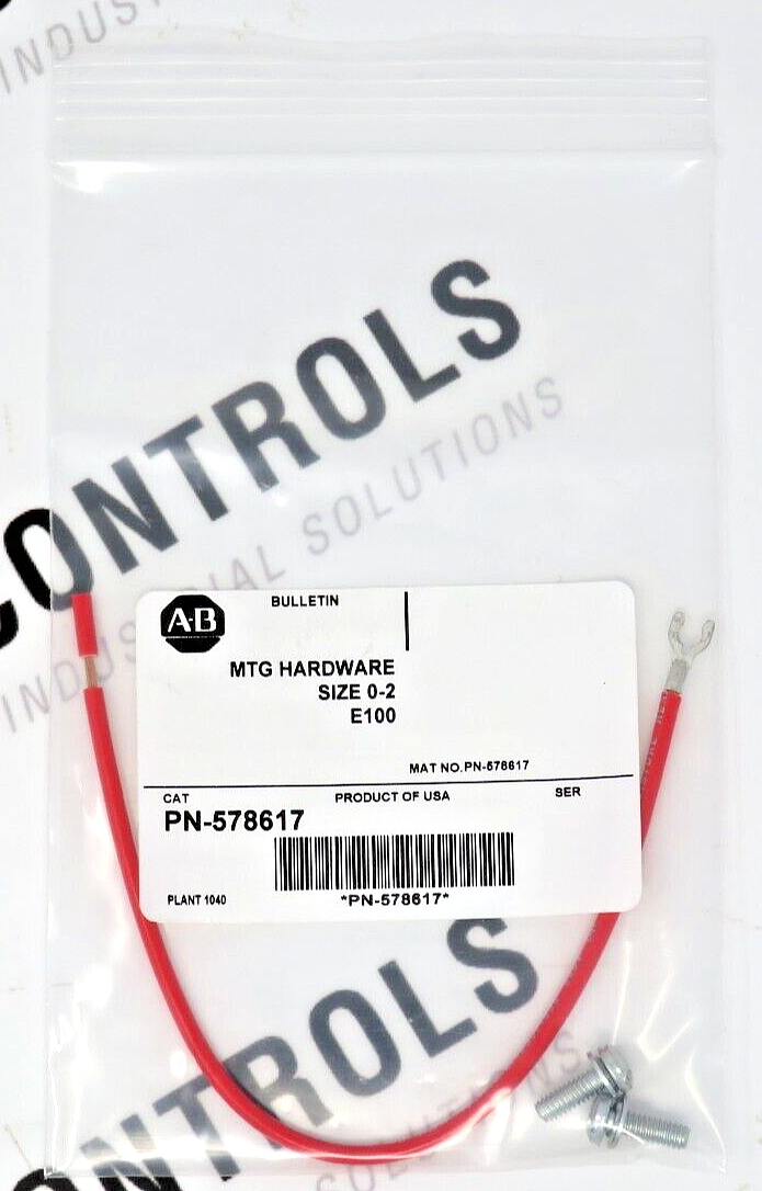 Allen-Bradley PN-578617 193-1EIKIT1 Mounting Kit for Size 0-2 E100 Relays