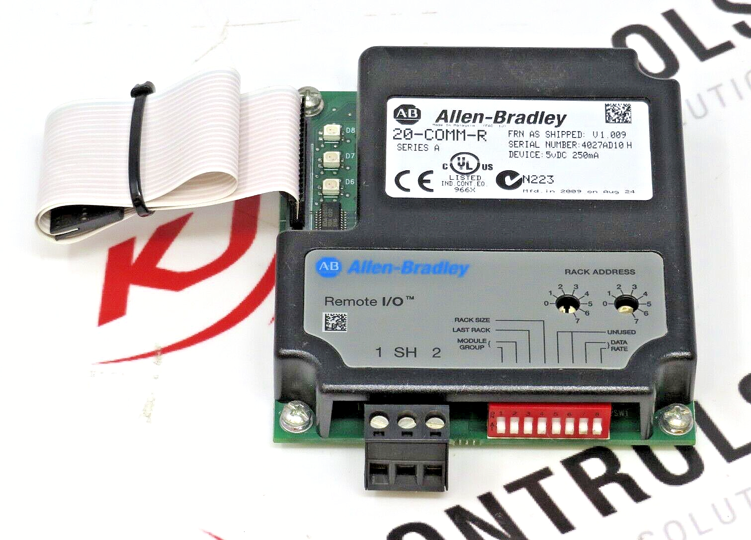 Allen-Bradley 20-COMM-R, Series A, PowerFlex Remote I/O Communication Adapter