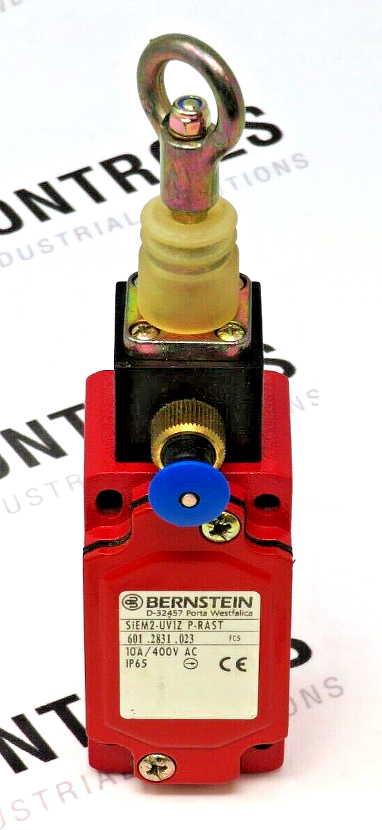 Bernstein 601-2831-023 Safety Cable-Pull Limit Switch CW Manual Reset, 400V 10A
