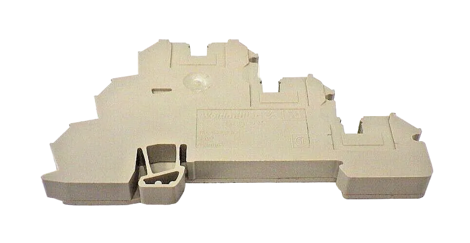 Weidmüller DLD 2.5 DB Terminal Block & AP DLD2.5 DB End Plate, (Lot of 4)