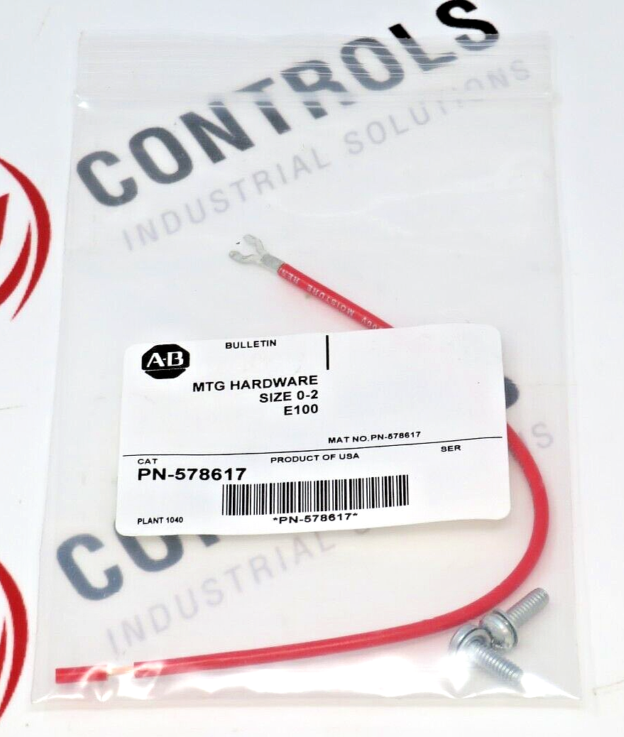 Allen-Bradley PN-578617 193-1EIKIT1 Mounting Kit for Size 0-2 E100 Relays