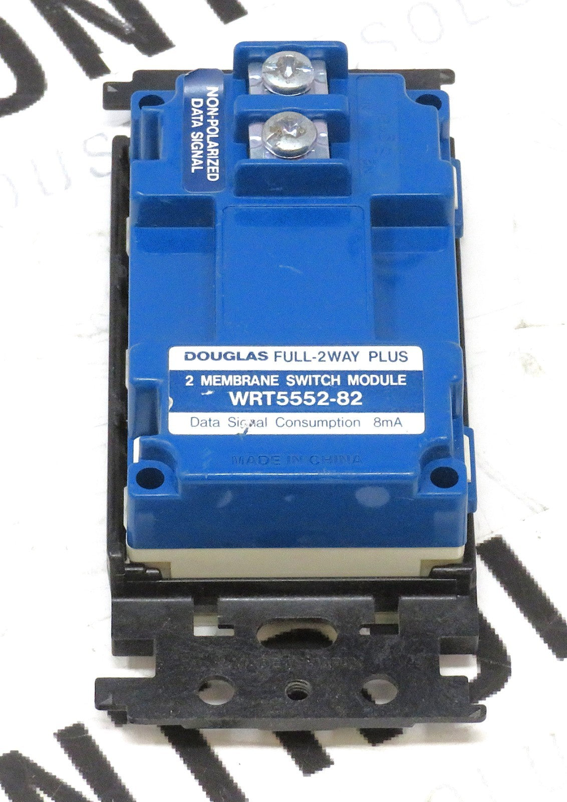 Hubbell Douglas WRT5552-82 Two-Membrane Switch Module Full-2 Way Plus 8mA Input1