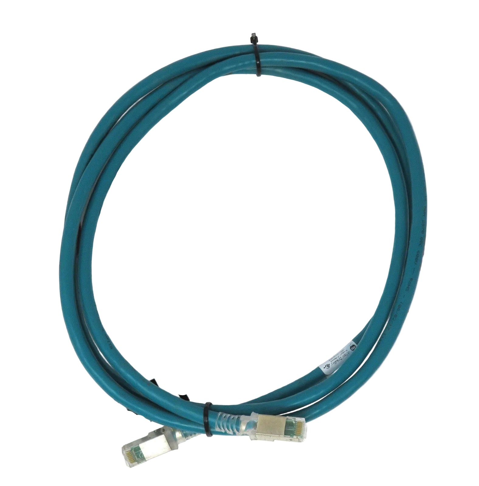 Allen-Bradley 1585J-M8HBJM-2 RJ45 Shielded Ethernet Cable 2M 600V PVC Teal0