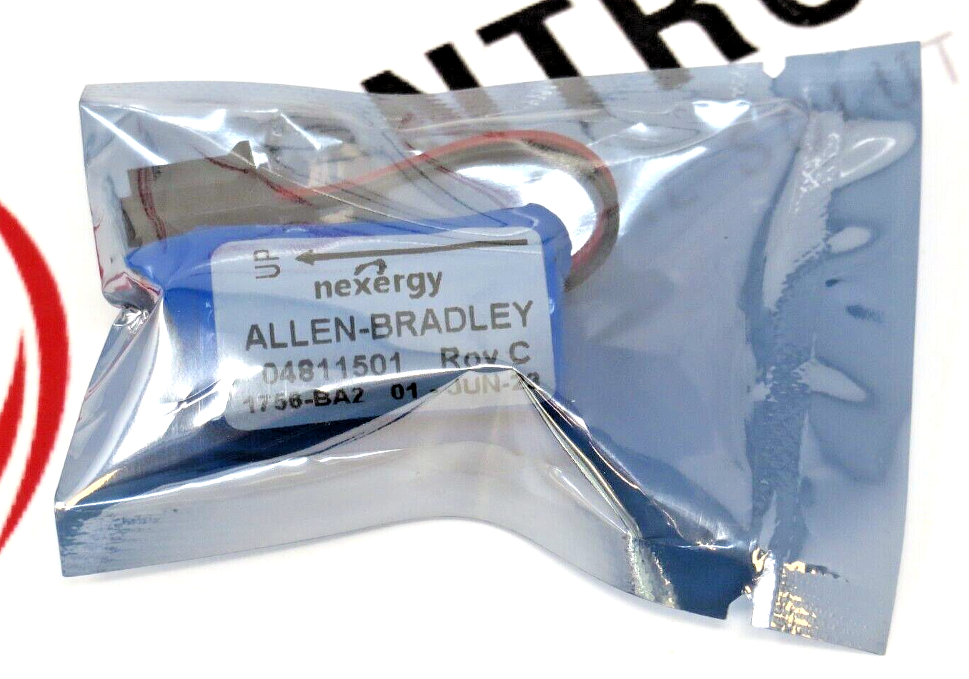 Allen-Bradley 1756-BA2 ControlLogix 3 VDC 1200 mAh PLC Lithium Battery