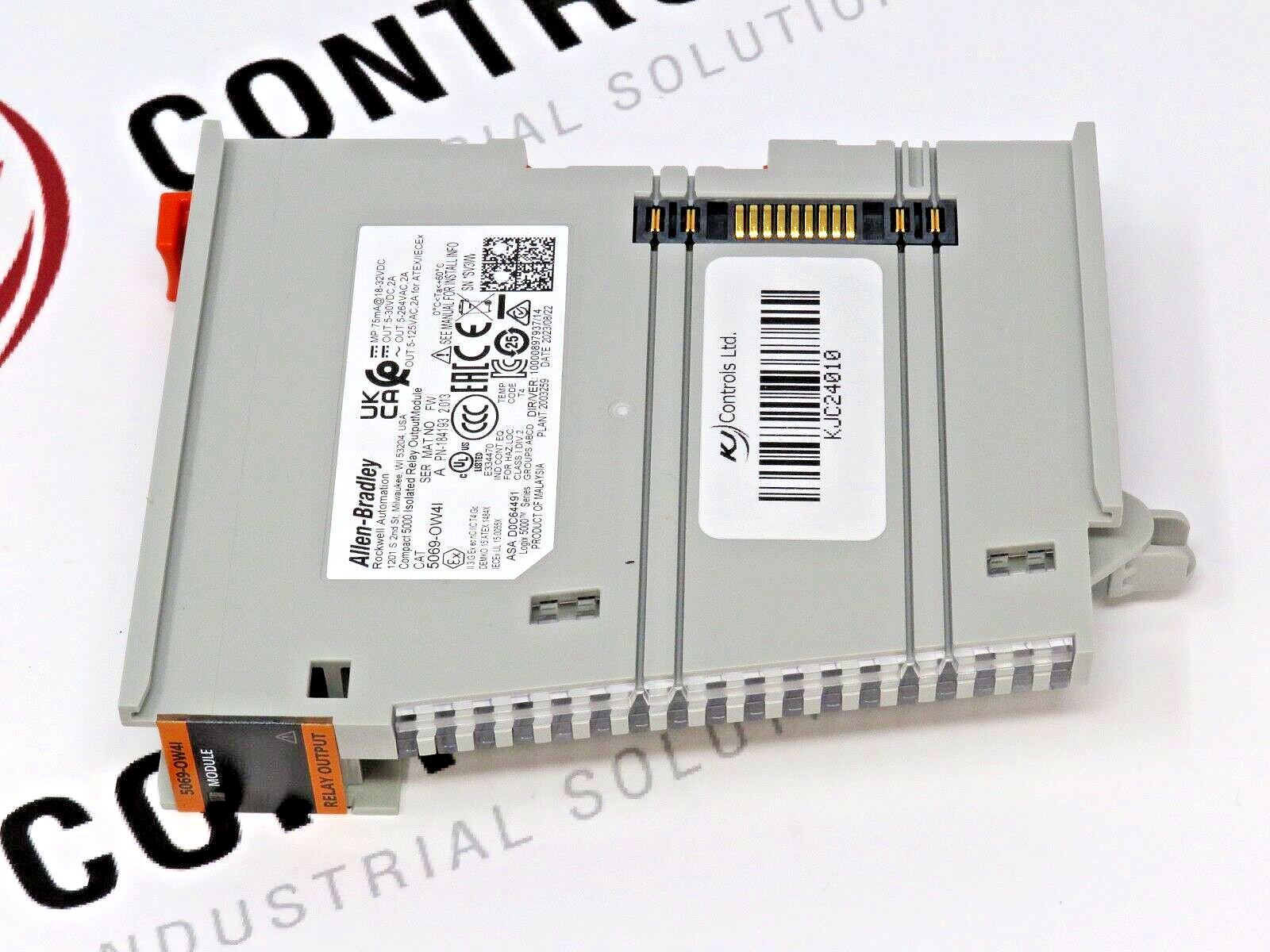 Allen-Bradley 5069-OW4I is a Compact 5000 4-Channel Isolated Relay Output Module
