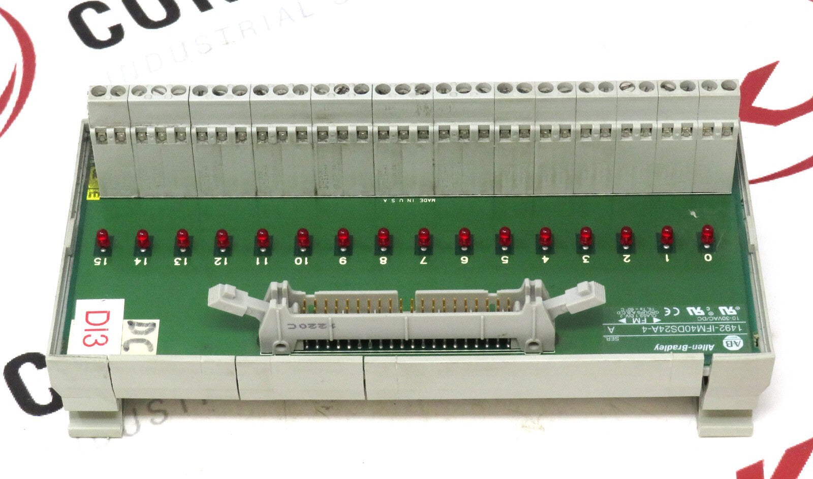 Allen-Bradley 1492-IFM40DS24A-4 40Pt Digital Input Interface Module 10–30VAC/DC1