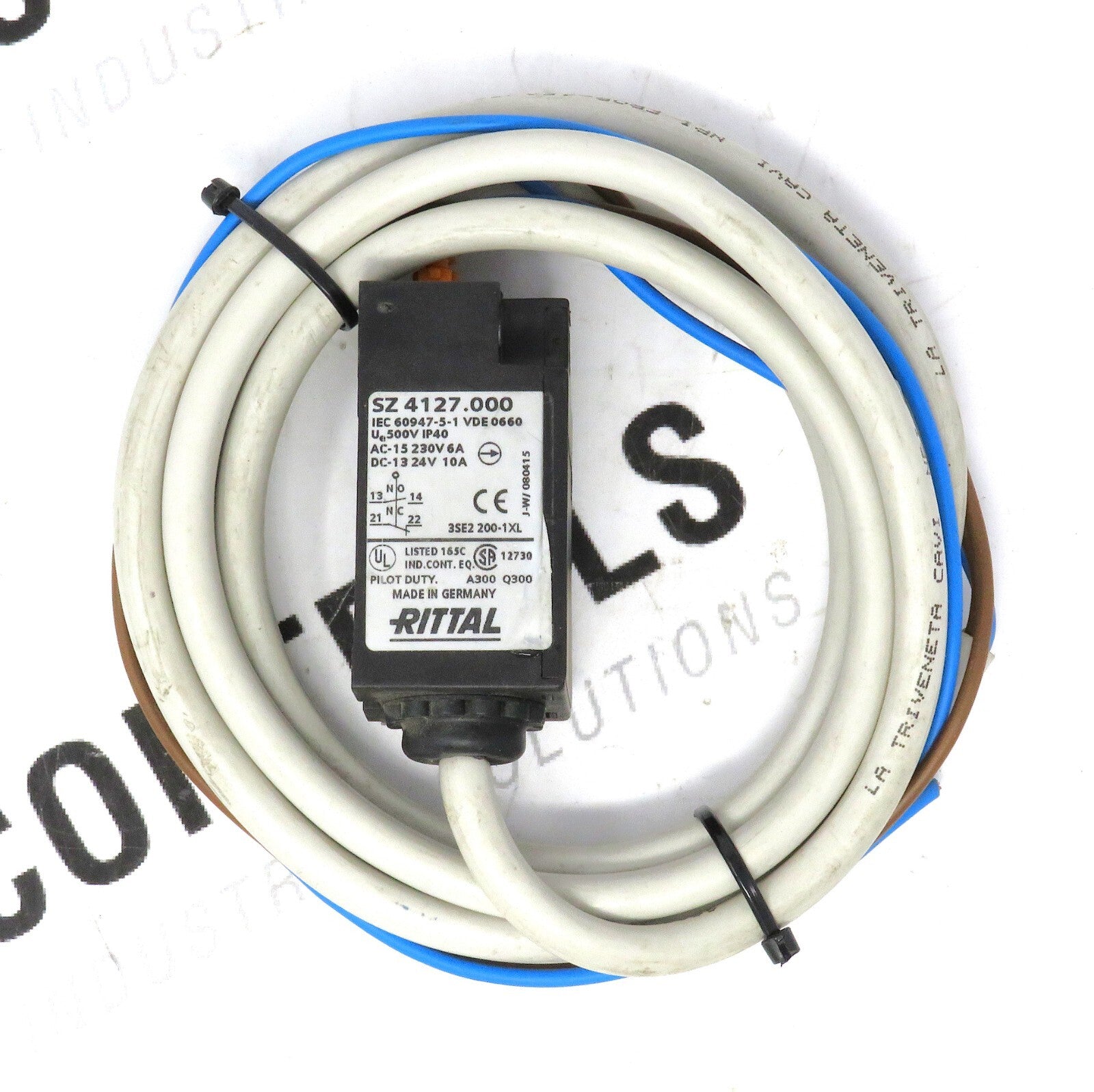 Rittal SZ 4127.000 Switch Actuator 3SE2 200-1XL 230V AC/DC IP40 Made in Germany0