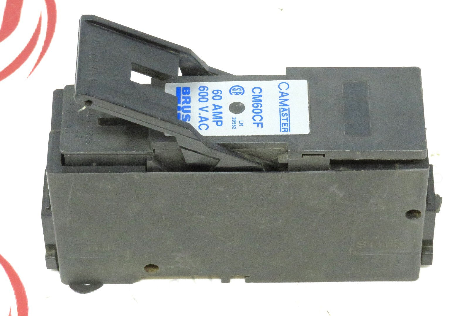 Brush CM60CF 60A 600VAC 3P Modular Safety Fuse Holder DIN Rail CAMaster0