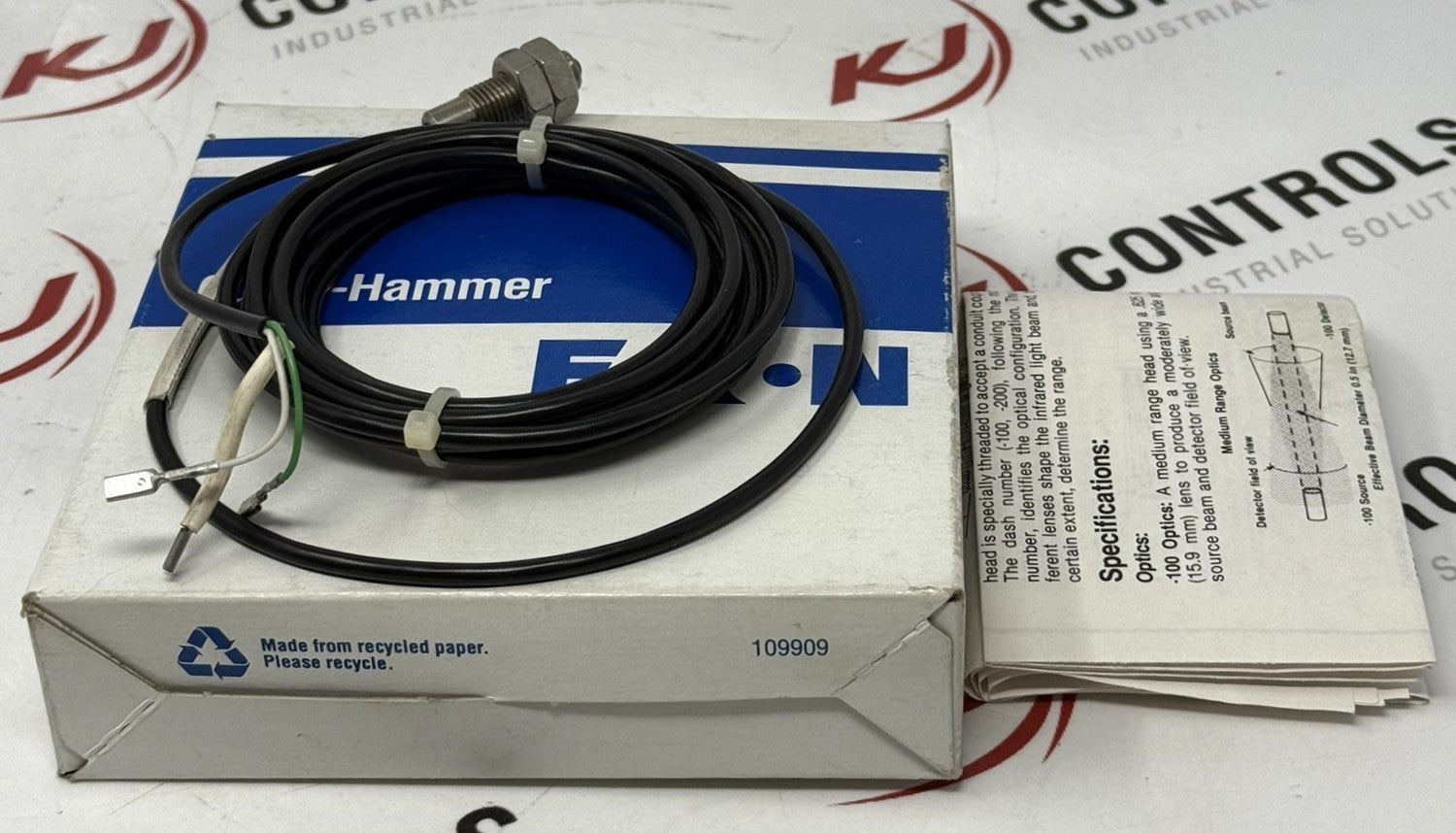 Eaton Cutler-Hammer 1273A-300 Photoelectric Thru Beam Detector 9ft1