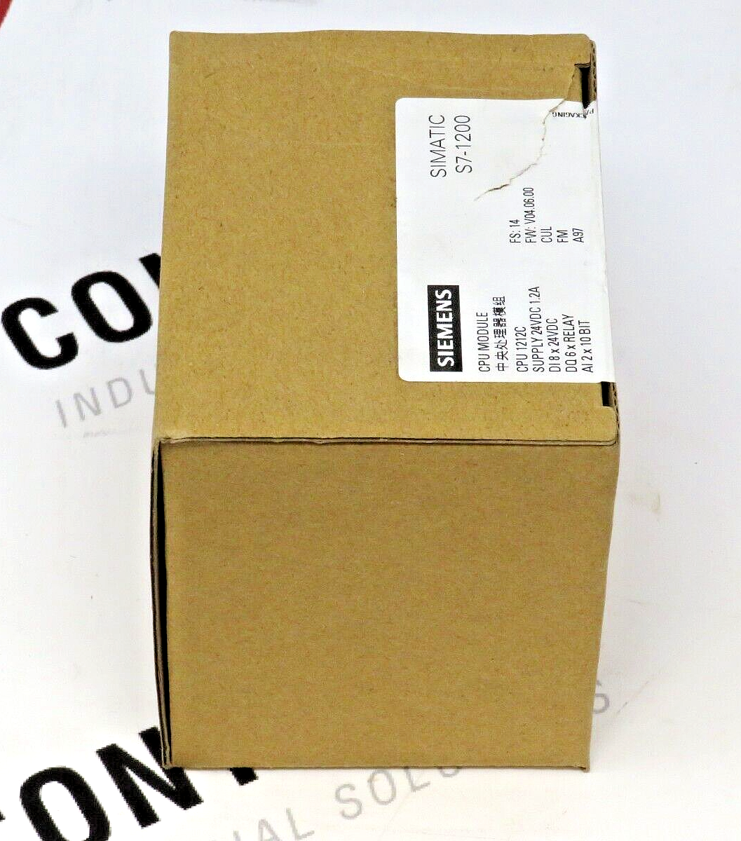 Siemens SIMATIC S7-1200 CPU 1212C 6ES7212-1HE40-0XB0 Compact CPU DC/DC/Relay